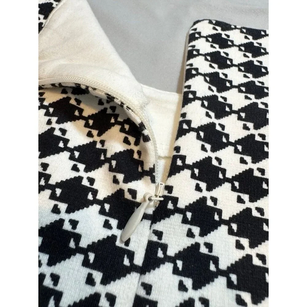 Gymboree Black & White Party Dress - KID Size 8 (A083)